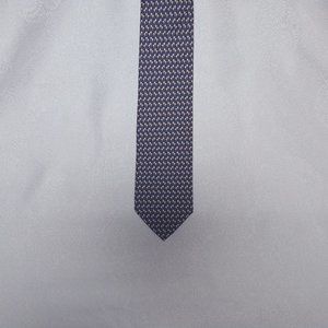 Ferragamo Tie NWT Blue with Gold pattern - classy